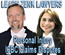 Personal injury lawyers Gordon Zenk and Shelina Shariff, at the Port Moody offices of Learn Zenk, where they serve Metro Vancouver clients, Ms. Shariff is fluent in  Urdu  and  Hindi, with  some Punjabi and spanish